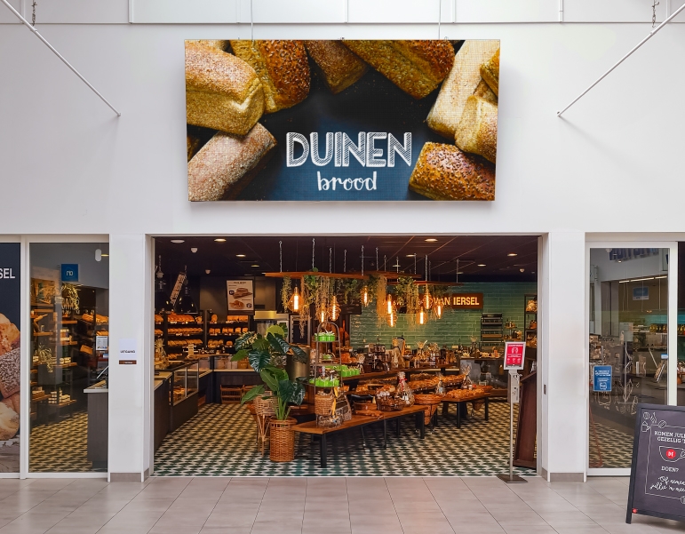 Bakkery indoor LED display