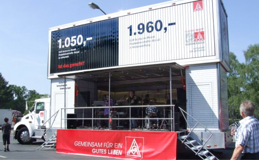 Trivision op vrachtwagen 1